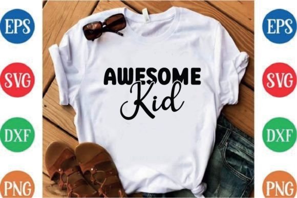 Awesome Kid Graphics: T-Shirt Designs for Crafters