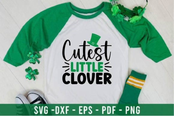Cutest Little Clover Graphics for T-Shirt Designs