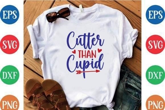 Cutter Than Cupid: Graphics for T-Shirt Designs