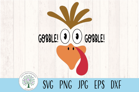 Gobble Funny Turkey Face for T-Shirt: A Graphics & Crafts Review