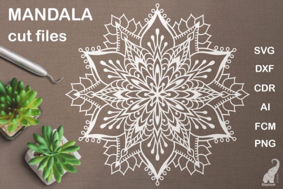 Intricate Mandala SVG for Graphics & T-Shirt Designs