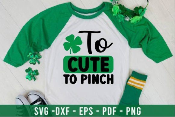 To Cute to Pinch Graphics & T-Shirt Designs